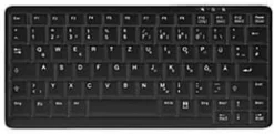 ACTIVE KEY Ind. 4.0 Mini Notebook Style Keyb. USB Black (US)