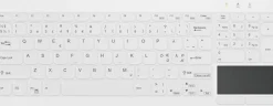 Active Key QuickClean Med KB IP65 Touchpad Comp WL White