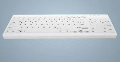 Active Key QuickClean Med Keyboard Rem Cov Comp W White