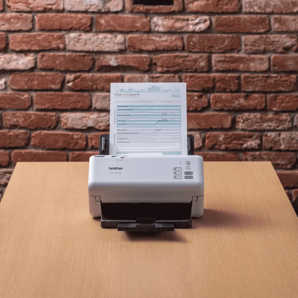 ADS-4300N Network Desktop Scanner