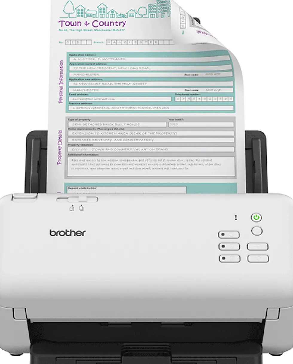 ADS-4300N Network Desktop Scanner