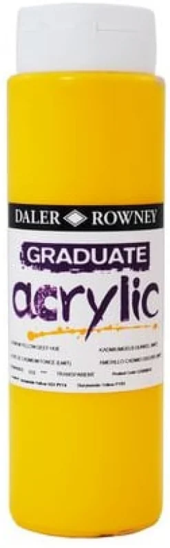 Akrylfärg Klargul 500 ml DALER-ROWNEY