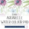 Akvarellblock pad A5 200g 20blad