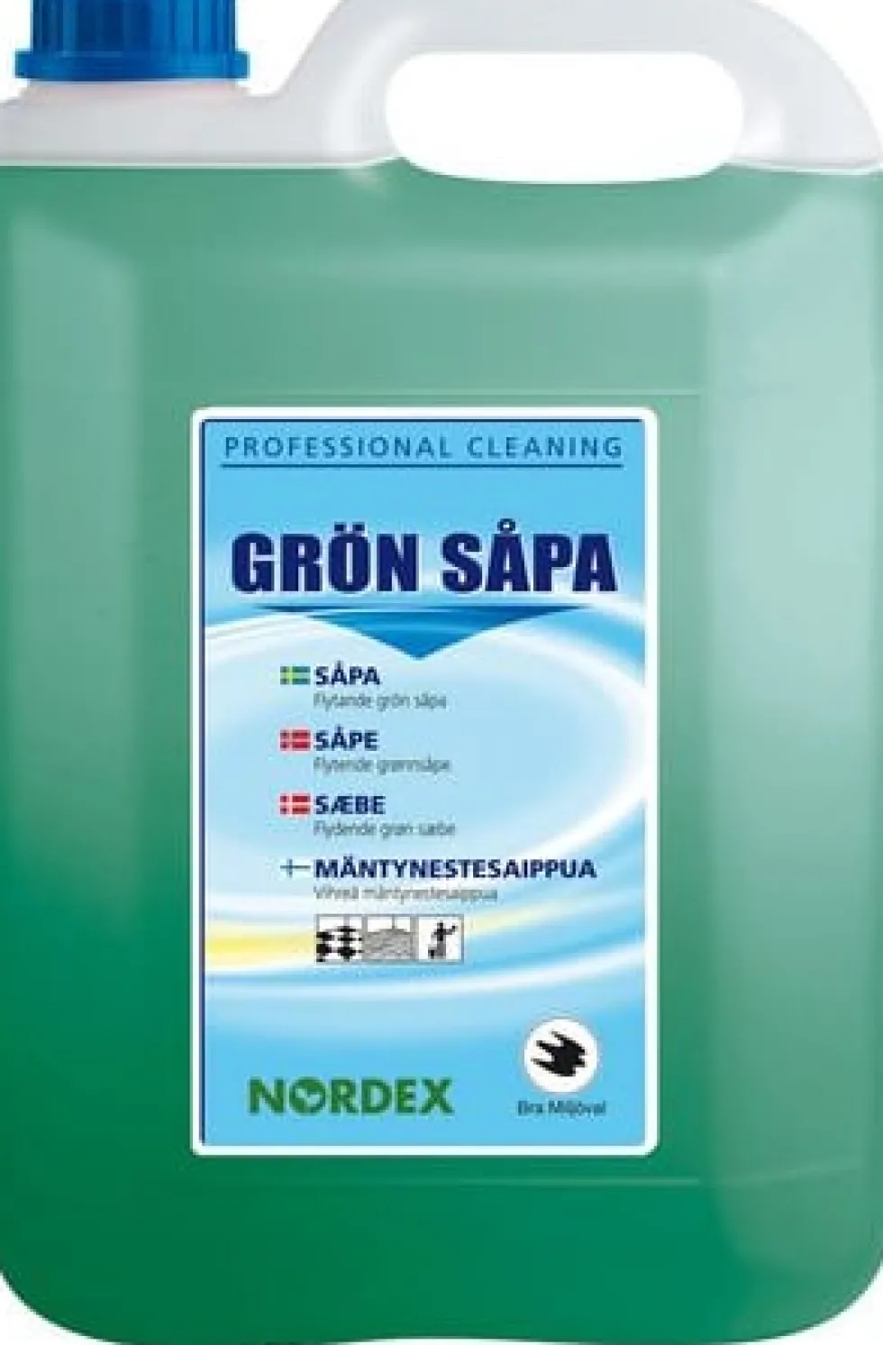 Allrengöring Nilfisk Grönsåpa, 5L, 3st