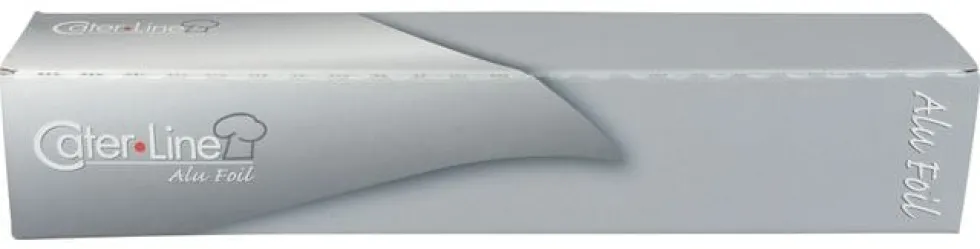 Aluminiumfolie cutbox 44cmx150m 18my