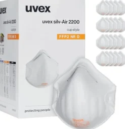 Andningsskydd UVEX 2200 FFP2 20/fp