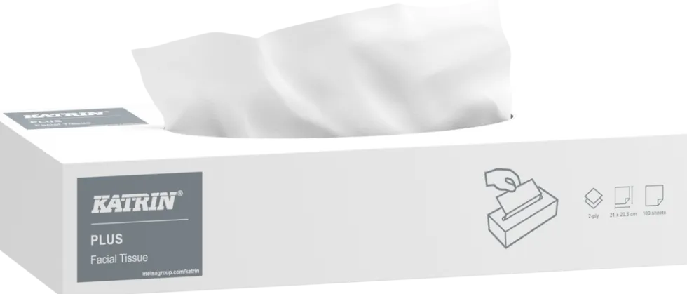 Ansiktsservett Katrin Plus Facial, 100/FP