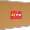 Anslagstavla BI-OFFICE kork 90x60cm