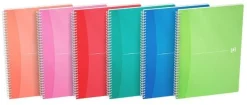 Anteckningsblock Oxford My Colours A4, linjerat, 90g