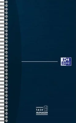 Anteckningsblock OXFORD Task Manager blå