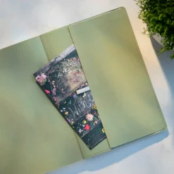 Anteckningsbok BURDE Deluxe A5 grön
