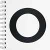 Anteckningsbok O, A5, olinjerat, spiral