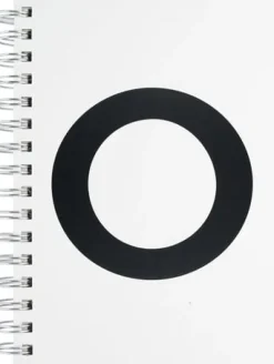 Anteckningsbok O, A5, olinjerat, spiral