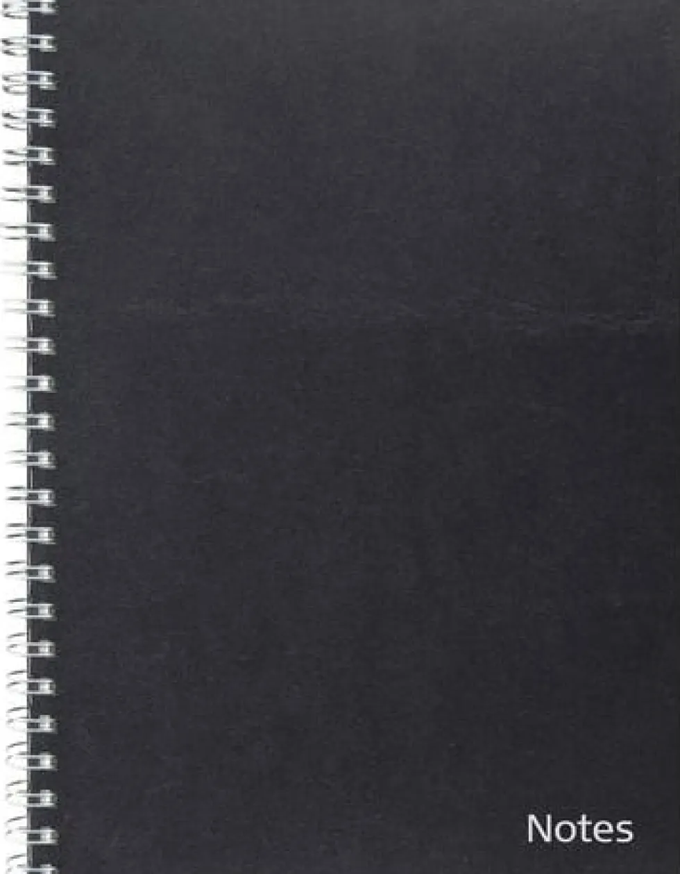Anteckningsbok Spiralbunden A6 Svart, till noteskalender