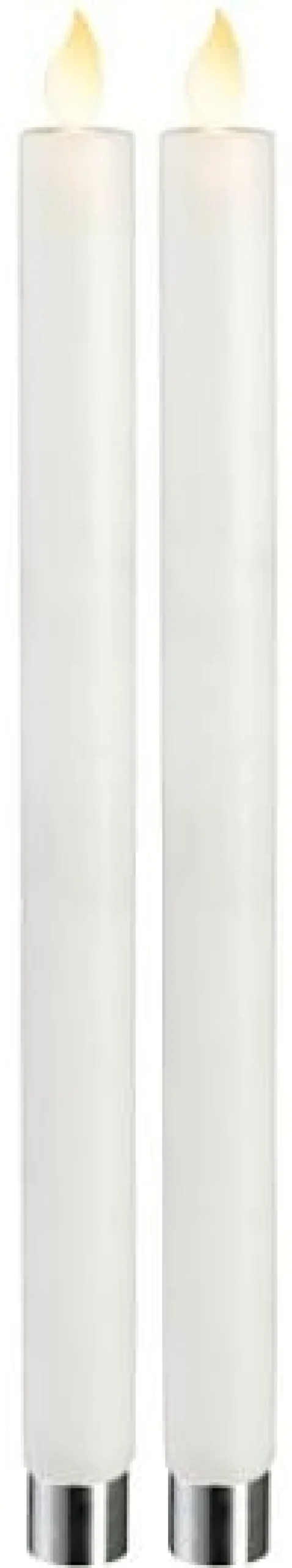Antikljus STAR T LED Twink 30cm vit 2/fp