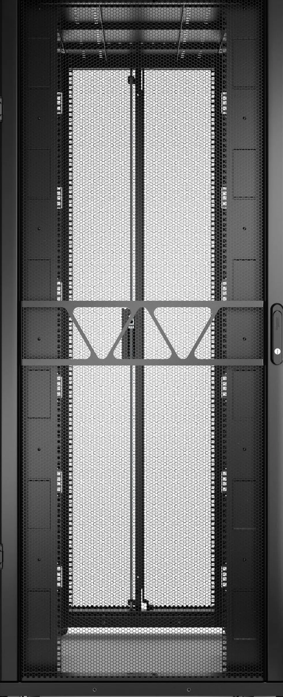 APC NetShelter SX Gen 2 - Rack skåp - 1991 H x 800 B x 1200 D