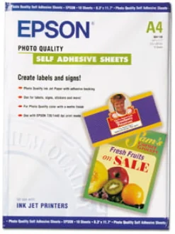A4 photo self adhesive sheets
