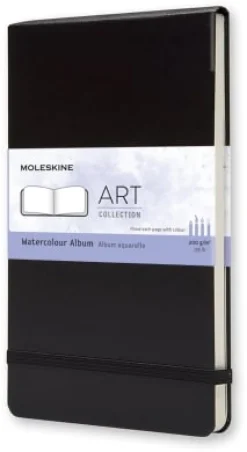 Art Akvarellblock Large Svart