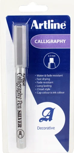 Artline 993 Calligraphy silver New 1-Blister