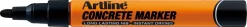 Artline concrete marker svart