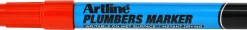Artline plumbers marker röd