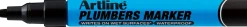 Artline plumbers marker svart