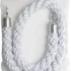 Avspärrningsrep SECURIT vit/krom, 150cm
