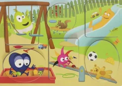 Babblarna tittutpussel i trä 1-3år