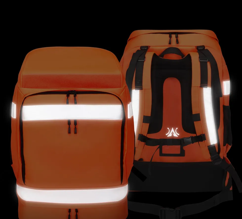 Backpack HI-VIS 65 litre, Orange