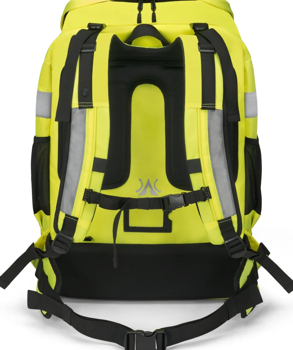 Backpack HI-VIS 65 litre, Yellow