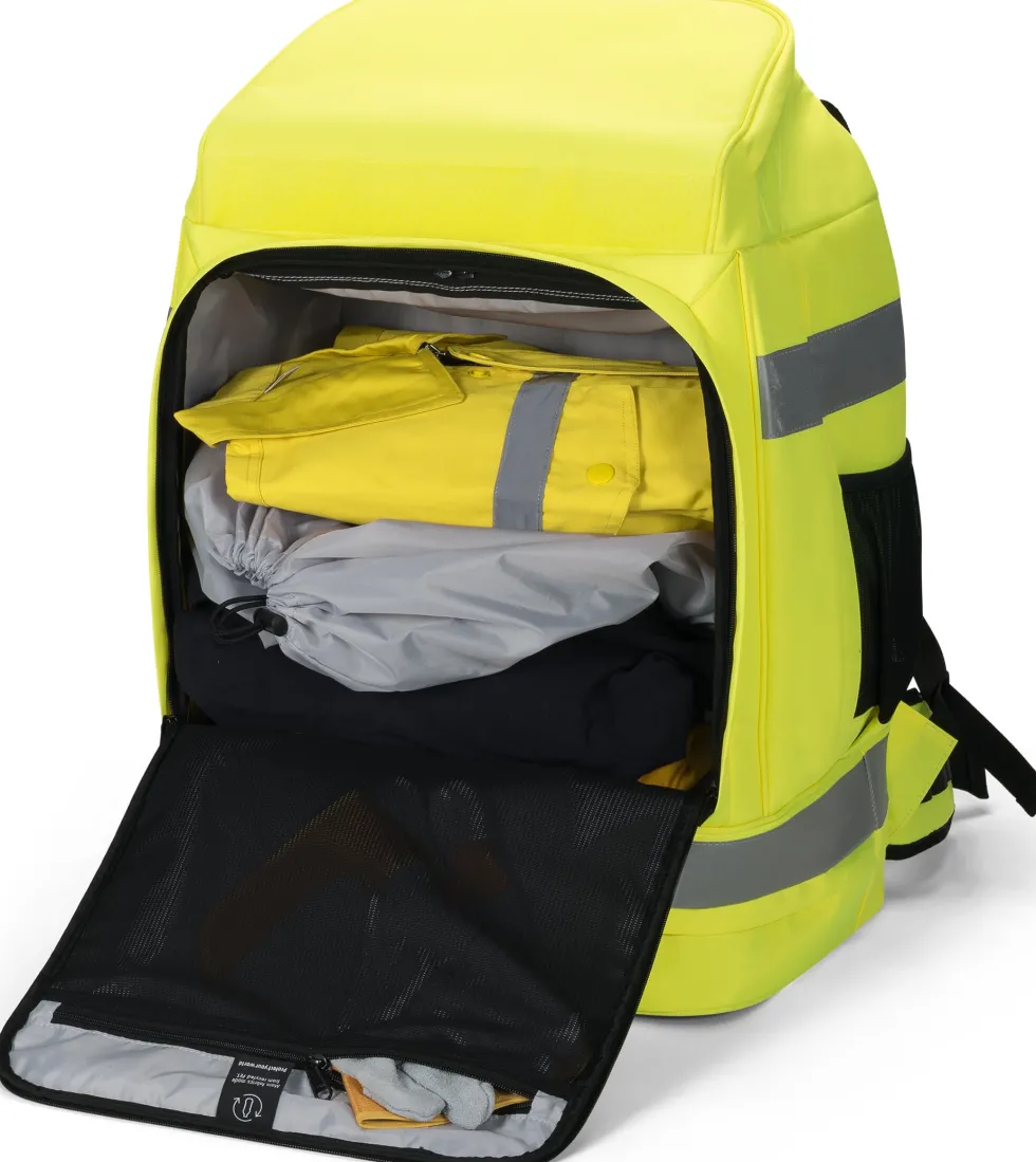 Backpack HI-VIS 65 litre, Yellow