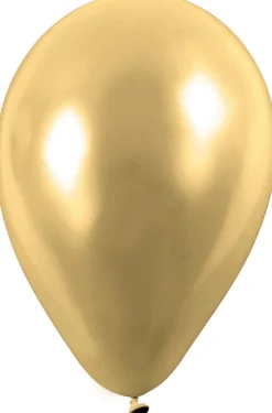 Ballonger rund 23cm guld 8/fp