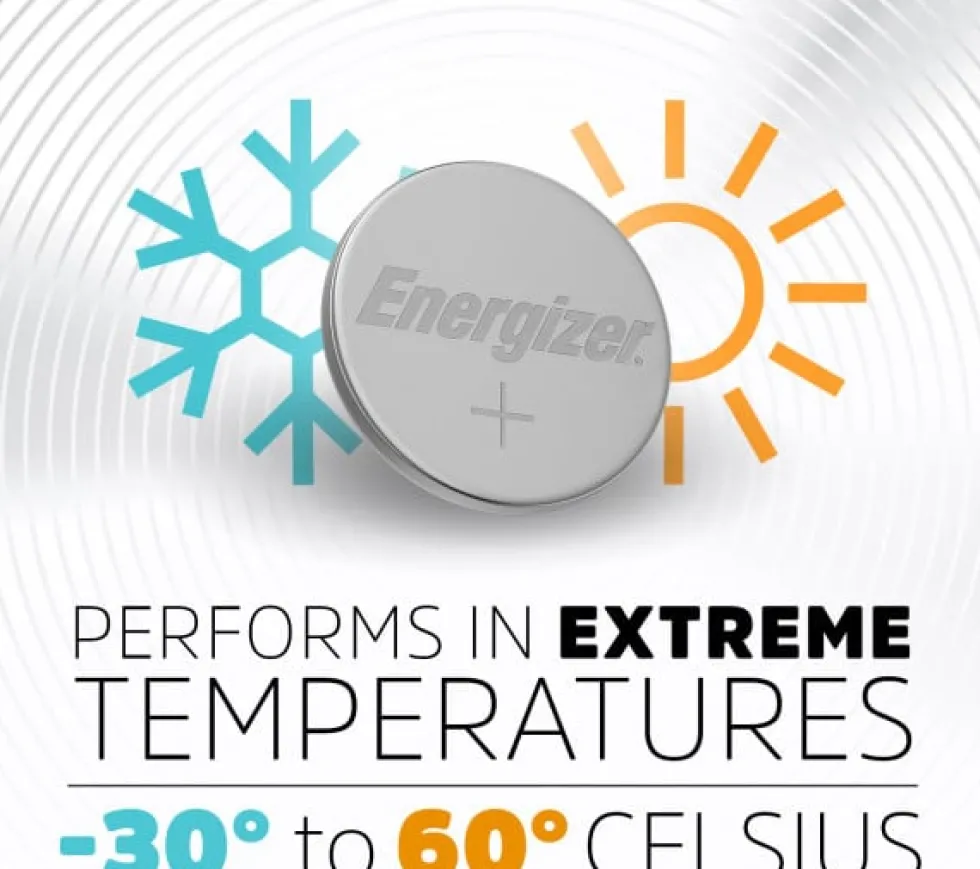 Batteri Energizer Cell Lithium CR2016, 2/fp