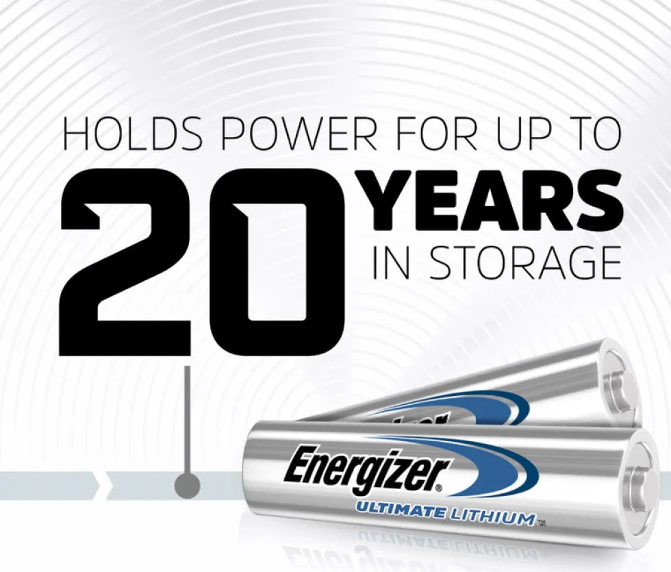 Batteri Energizer Lithium AA, 4/fp