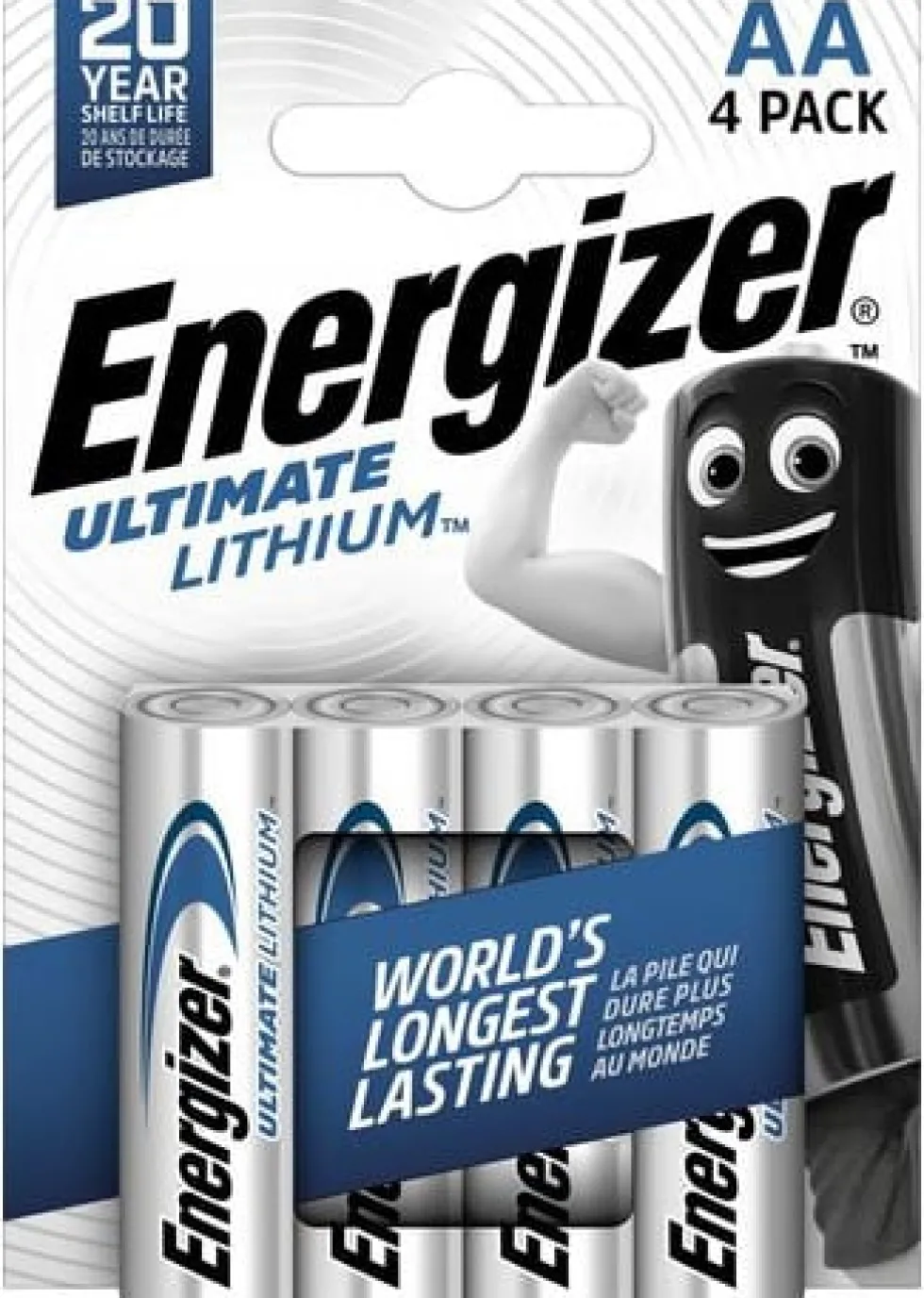 Batteri Energizer Lithium AA, 4/fp