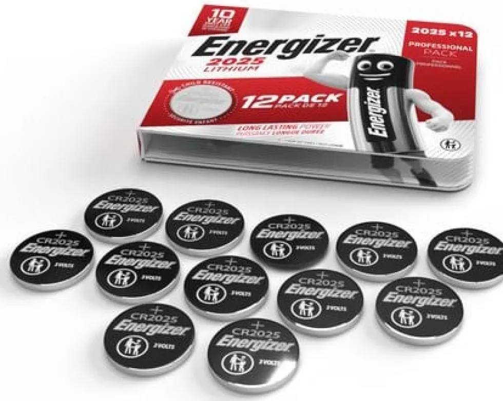 Batteri ENERGIZER Lithium CR2025 12/fp