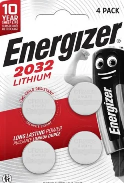 Batteri ENERGIZER Lithium CR2032 4/fp