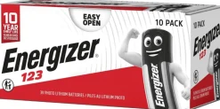 Batteri ENERGIZER Lithium foto 123 10/fp