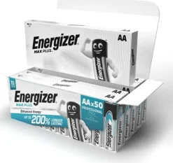 Batteri ENERGIZER Max Plus AA 50/fp