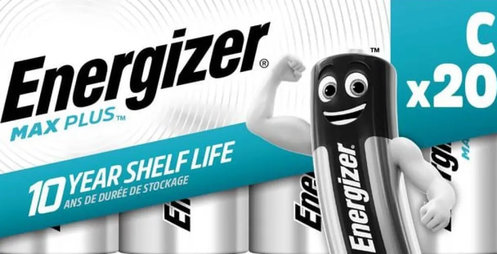 Batteri ENERGIZER Max Plus C 20/fp