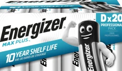 Batteri ENERGIZER Max Plus D 20/fp