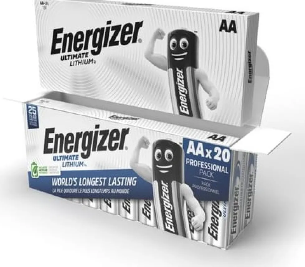 Batteri ENERGIZER Ultimate AA 20/fp