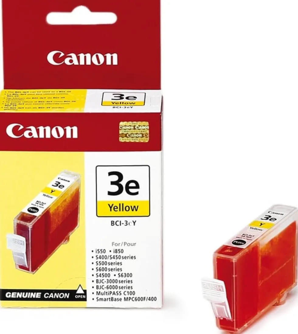 BCI-3eY yellow ink cartridge