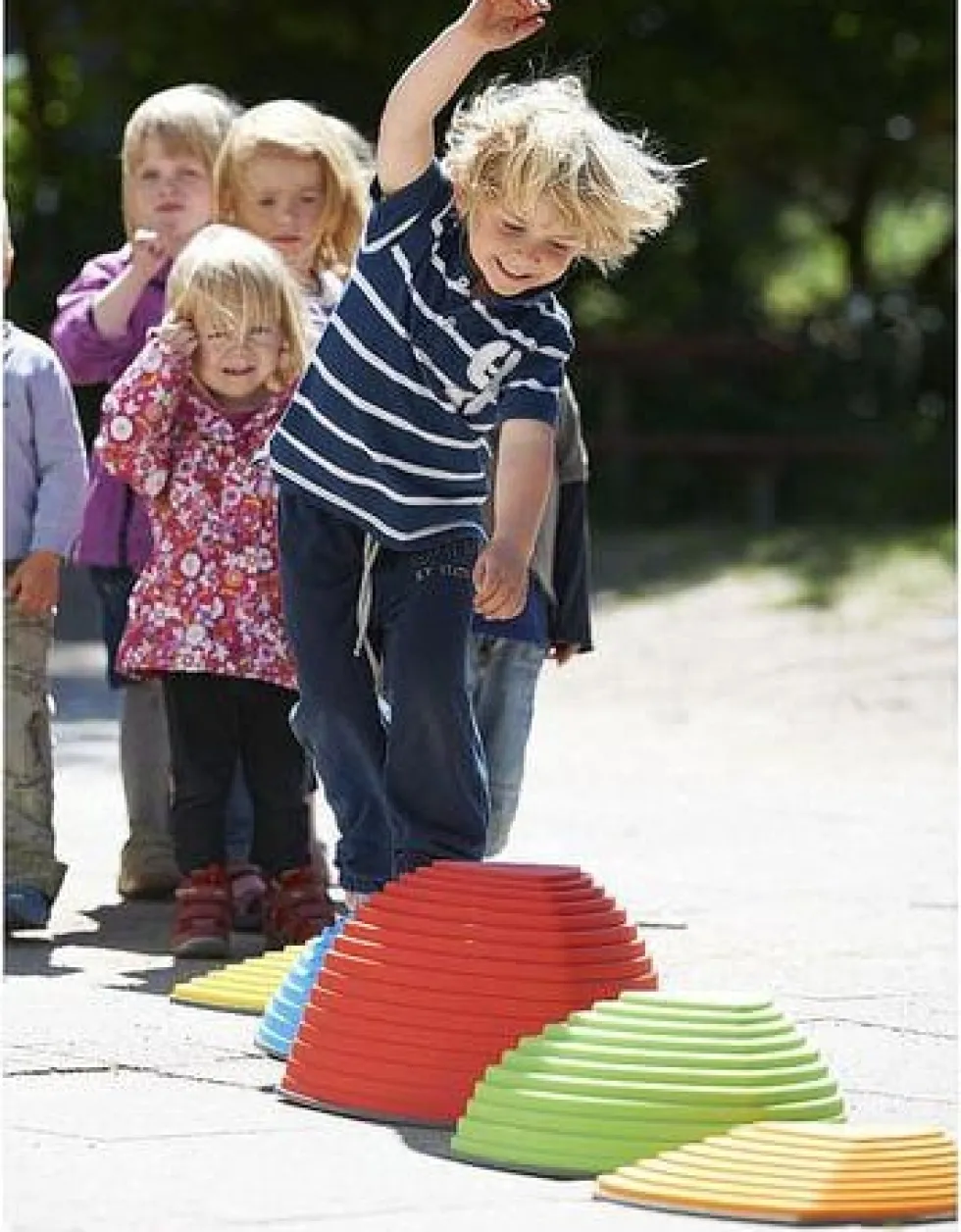 Bergstoppar Balansträning, +2år, 5/fp