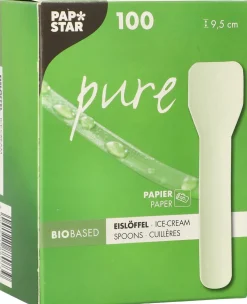 Bestick Glassked PURE Papp 9,5cm 100/FP