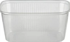 Bägare Rektangulär PP 250 ml 100/fp