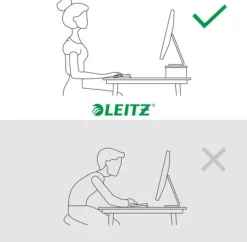 Bildskärmsställ LEITZ Ergo Cosy vit