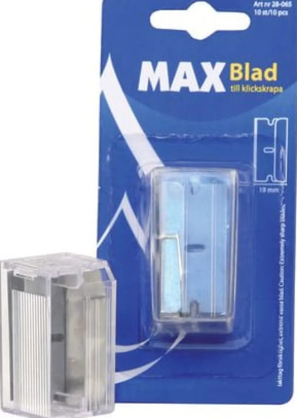 Blad MAX Klickskrapa 10/fp