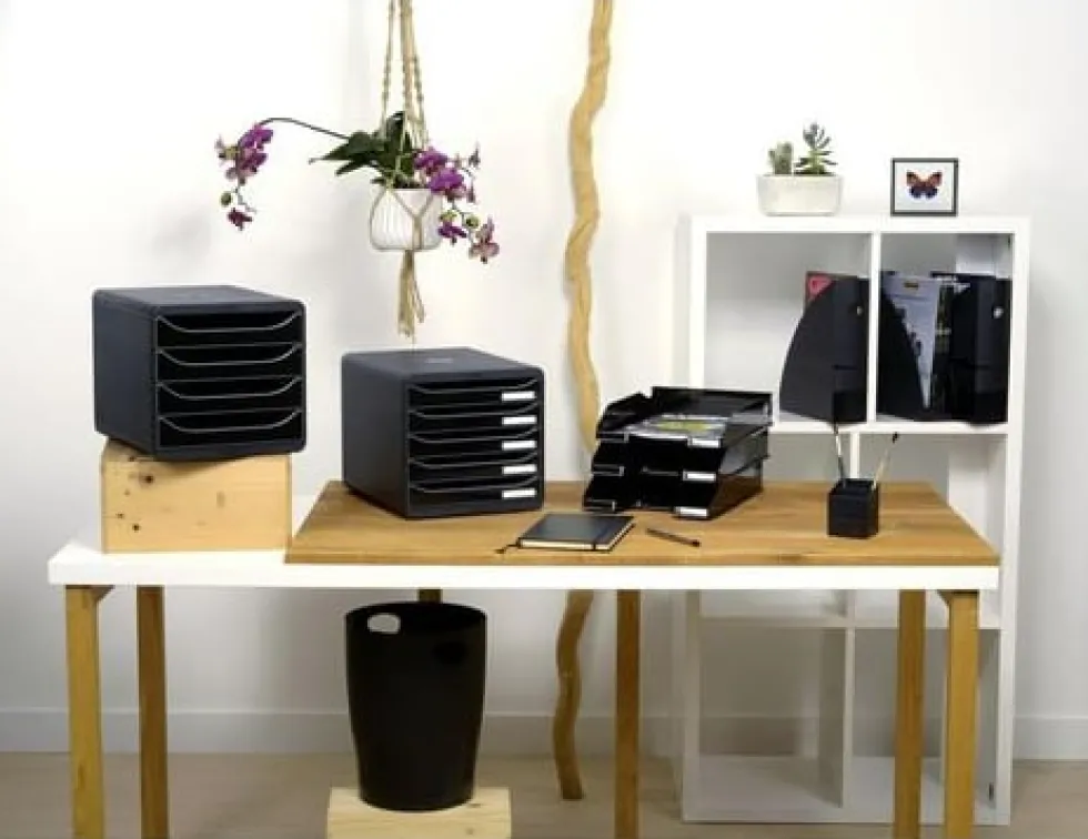 Blankettbox BIGBOX PLUS 5 lådor svart