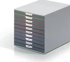 Blankettbox DURABLE Varicolor, 10 lådor